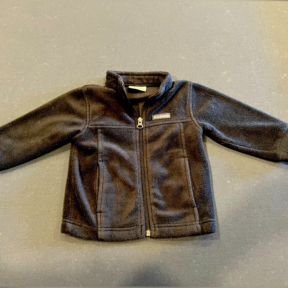 Columbia Fleece Jacket - Black - 12/18 mo